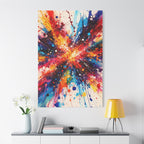 Radiant Explosion of Colour and movement. Abstract Wall Art