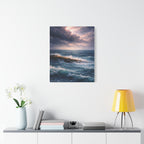 Storm Light Over the Atlantic | Matte Canvas