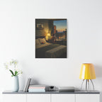 Matt Canvas | Twilight reflections in a hotel room. A Quiet Moment.