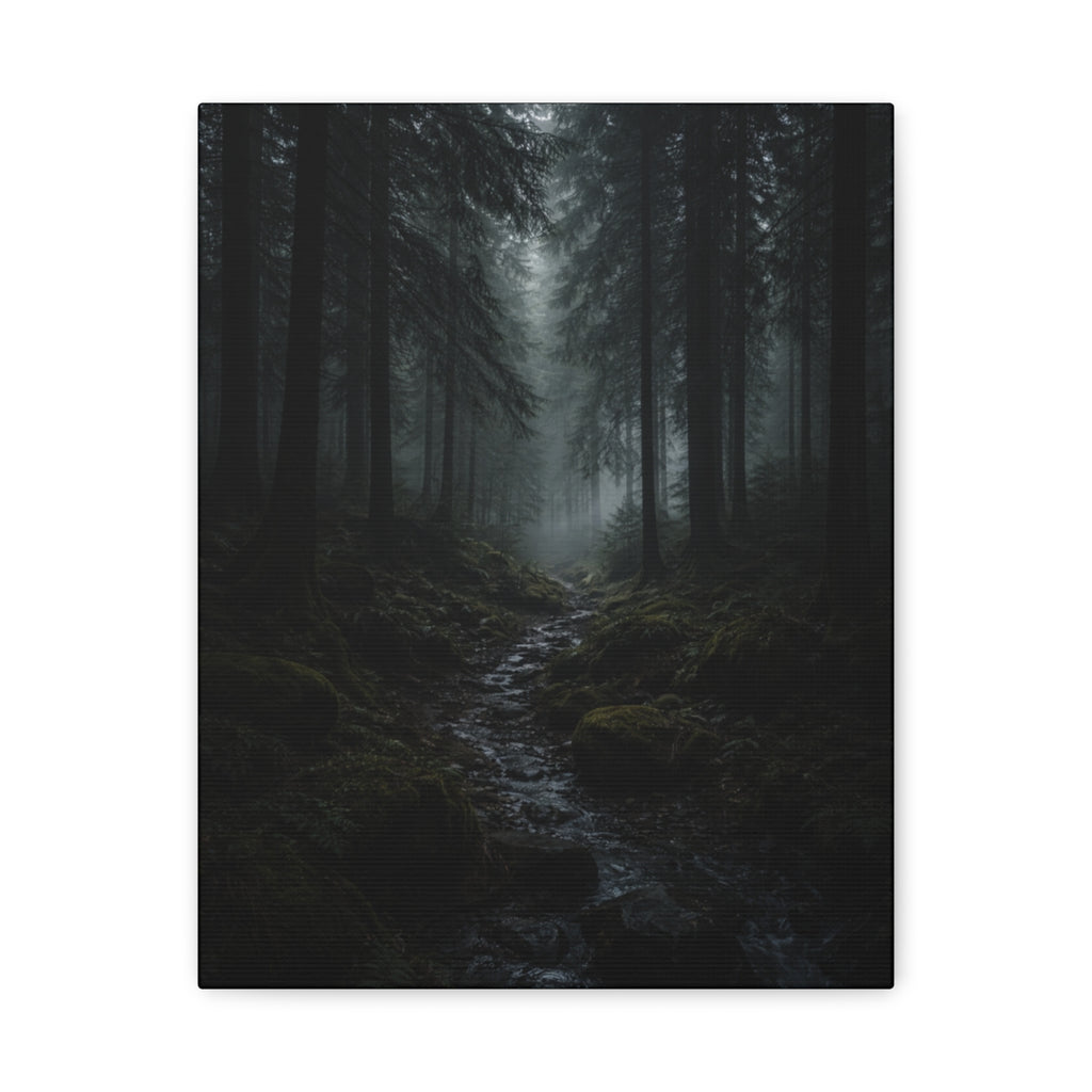 Bring Depth, Atmosphere, and Calm Into Your Space — Dark Woodland Wall Art
