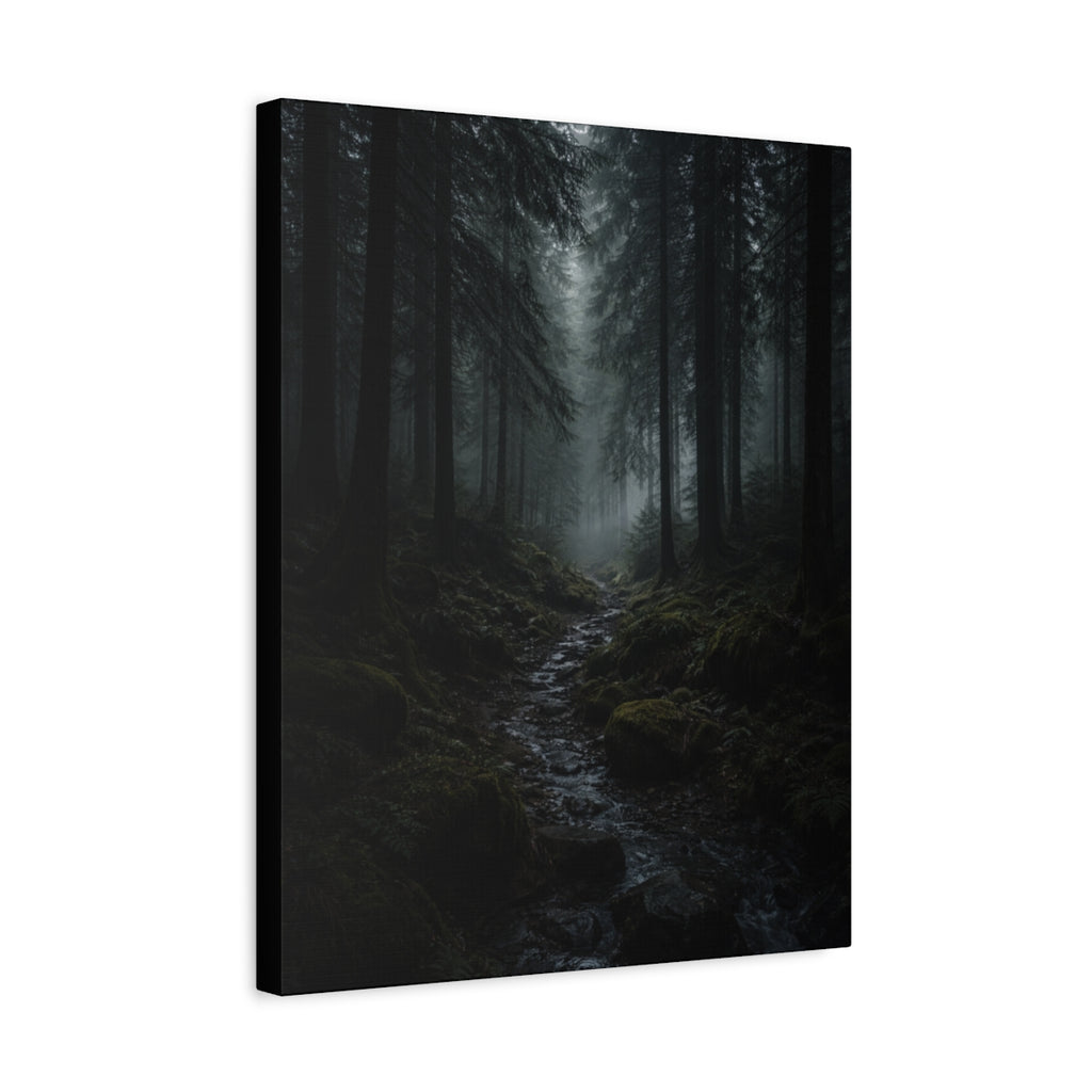 Bring Depth, Atmosphere, and Calm Into Your Space — Dark Woodland Wall Art
