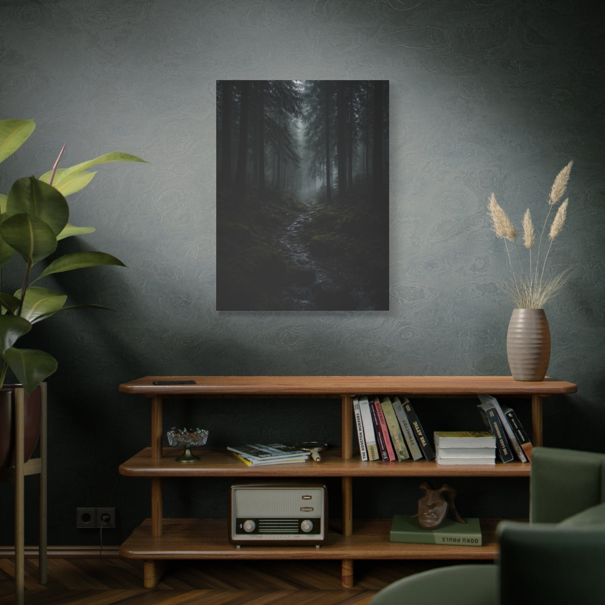 Bring Depth, Atmosphere, and Calm Into Your Space — Dark Woodland Wall Art
