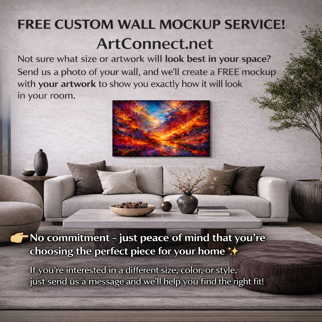 Free Custom Wall Mockup